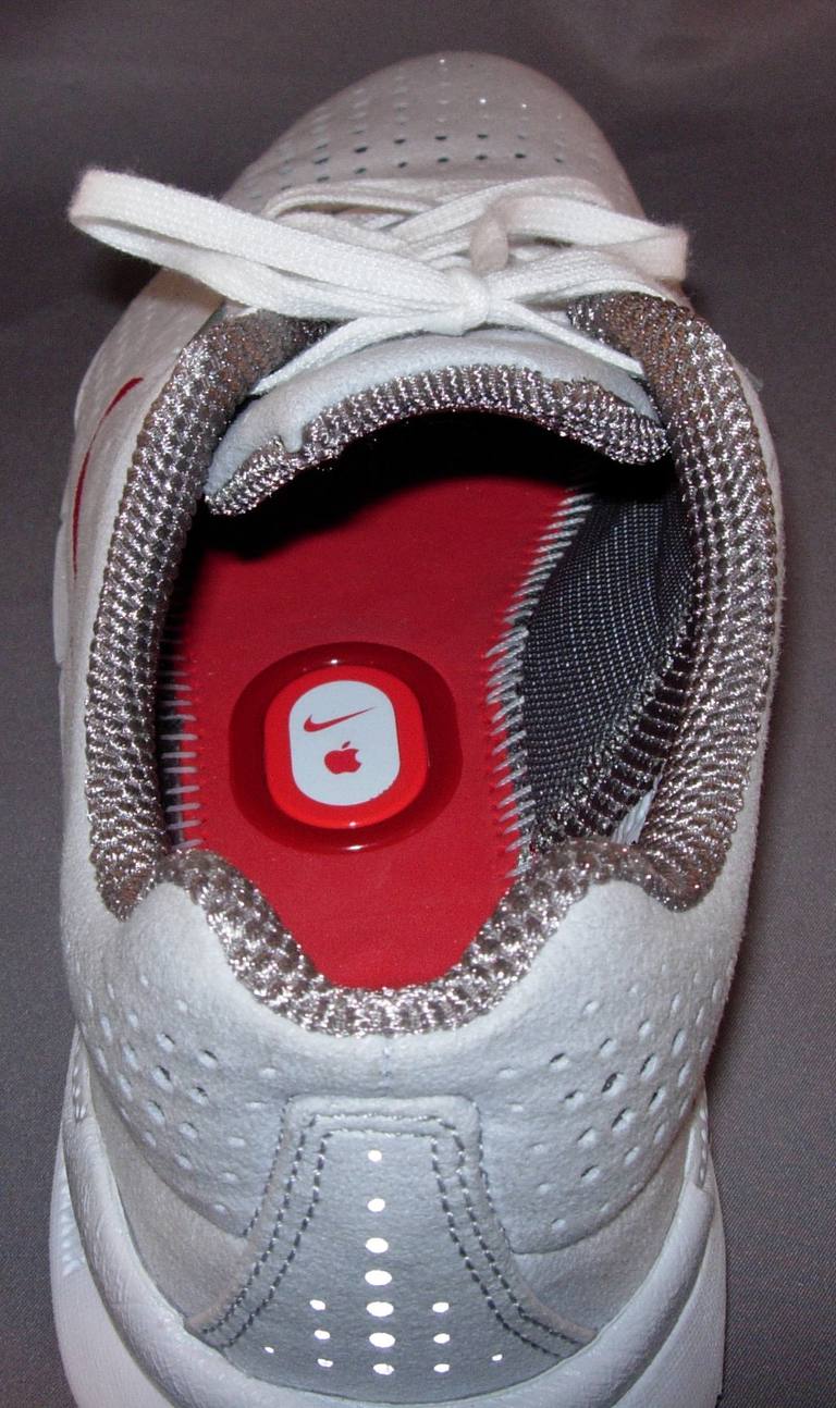 Nike iPod, iPod sensoru, Nike iPod sensoru, katru reizi, Nike gatavu, Nike sensoru